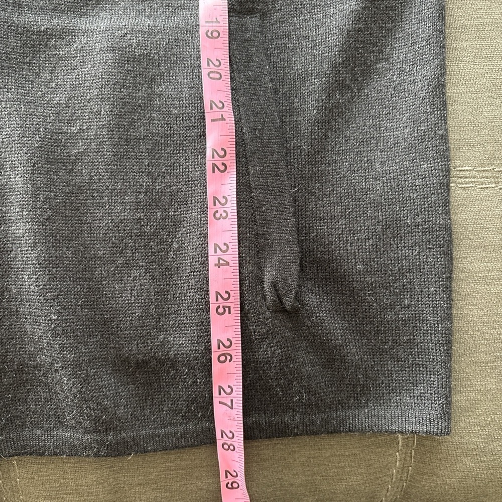 American Airlines Men's Charcoal Full-Zip wool blend Cardigan.L - Picture 5 of 7